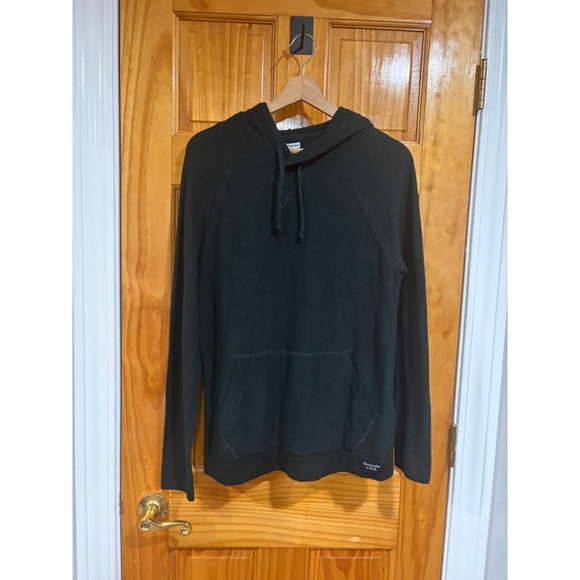 Abercrombie & Fitch Tops - Abercrombie Fitch Cotton Cashmere Hoodie Dark Green Soft Sweater NWT S